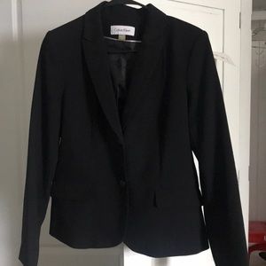 Calvin Klein blazer black NWOT